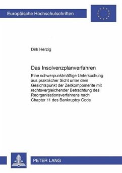 Das Insolvenzplanverfahren - Herzig, Dirk