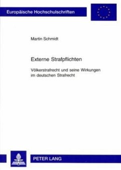Externe Strafpflichten - Schmidt, Martin