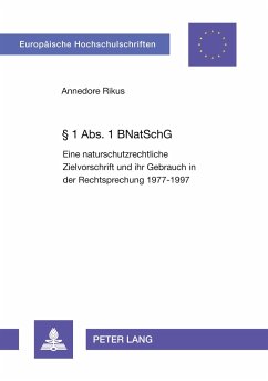 Cover § 1 Abs. 1 BNatSchG