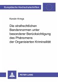 Die strafrechtlichen Bandennormen unter besonderer Berücksichtigung des Phänomens der Organisierten Kriminalität