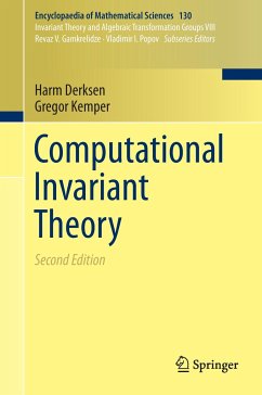 Computational Invariant Theory - Derksen, Harm;Kemper, Gregor