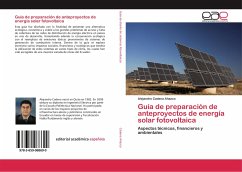 Guía de preparación de anteproyectos de energía solar fotovoltaica - Cadena Añazco, Alejandro