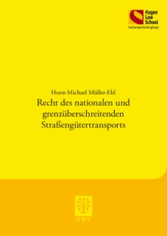 Cover Recht des nationalen und grenzüberschreitenden Straßengütertransports