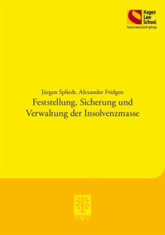 Cover Feststellung, Sicherung und Verwaltung der Insolvenzmasse
