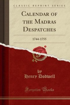 Calendar of the Madras Despatches
