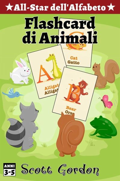 All-Star dell'Alfabeto: Flashcard di Animali (eBook, ePUB)