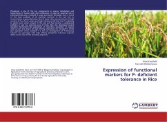 Expression of functional markers for P- deficient tolerance in Rice