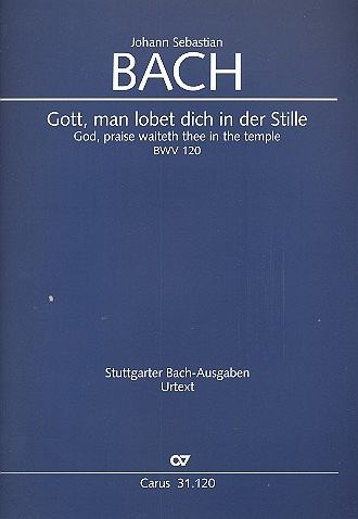 Gott, man lobet dich in der Stille, Partitur Gott, man lobet dich in der Stille, Partitur