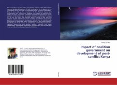 Impact of coalition government on development of post-conflict Kenya - Kisobo, Jimmy