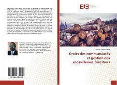 Droits des communautés et gestion des écosystèmes forestiers - Valerie, Kendo Yonou