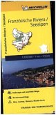 Michelin Karte Französische Riviera, Seealpen; Alpes-Maritimes