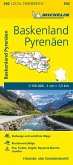 Michelin Karte Baskenland, Pyrenäen Michelin Karte Baskenland, Pyrenäen