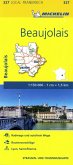 Michelin Karte Beaujolais; Loire, Rhone