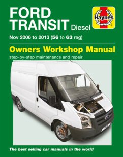 Ford Transit Diesel (06 - 13) Haynes Repair Manual - Haynes Publishing