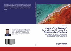 Impact of the Students¿ Formative and Summative Assessment on Teaching