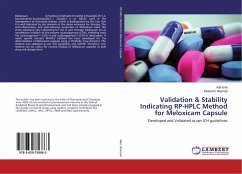 Validation & Stability Indicating RP-HPLC Method for Meloxicam Capsule