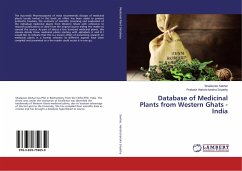 Database of Medicinal Plants from Western Ghats - India