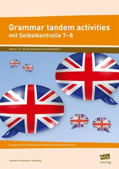 Grammar tandem activities mit Selbstkontrolle 7-8 - Kriebitzsch-Neuburg, Jennifer