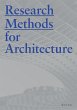 Research Methods for Architecture - Bild 1