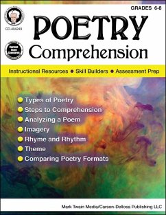 Poetry Comprehension, Grades 6 - 8 - Cameron; Myers