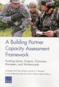 A Building Partner Capacity Assessment Framework - Paul, Christopher; Gordon, Brian; P Moroney, Jennifer D