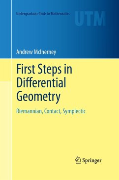 First Steps in Differential Geometry - McInerney, Andrew