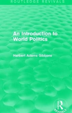 An Introduction to World Politics - Gibbons, Herbert Adams