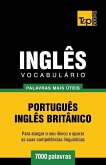 Vocabulário Português-Inglês britânico - 7000 palavras mais úteis