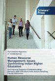 Human Resource Management: Issues Confronting Indian Higher Education