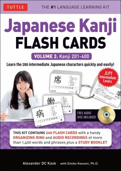 Japanese Kanji Flash Cards Kit Volume 2 - Kask, Alexander