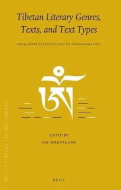 Tibetan Literary Genres, Texts, and Text Types