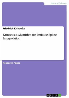 Krinzessa's Algorithm for Periodic Spline Interpolation - Krinzeßa, Friedrich