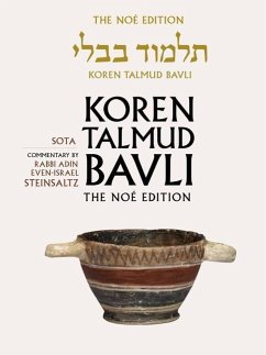 Koren Talmud Bavli No, Vol 20: Sota: Hebrew/English, Large, Color Edition - Steinsaltz, Adin