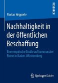 Nachhaltigkeit in der öffentlichen Beschaffung