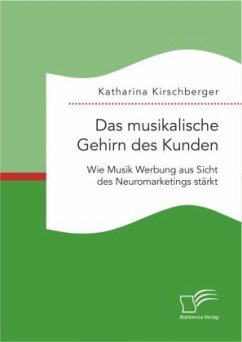 Das musikalische Gehirn des Kunden: Wie Musik Werbung aus Sicht des Neuromarketings stärkt - Kirschberger, Katharina