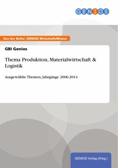 Thema Produktion, Materialwirtschaft & Logistik (eBook, ePUB) - Genios, Gbi