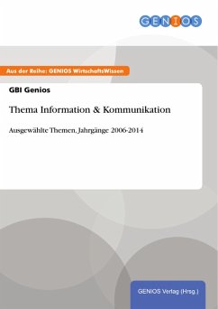 Thema Information & Kommunikation (eBook, ePUB) - Genios, Gbi