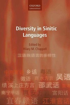 Diversity in Sinitic Languages