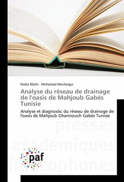 Analyse du réseau de drainage de l'oasis de Mahjoub Gabès Tunisie