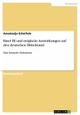 Basel III und mögliche Auswirkungen auf den deutschen Mittelstand (eBook, ePUB)