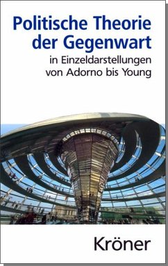 Cover Politische Theorie der Gegenwart in Einzeldarstellungen von Adorno bis Young (eBook, PDF)