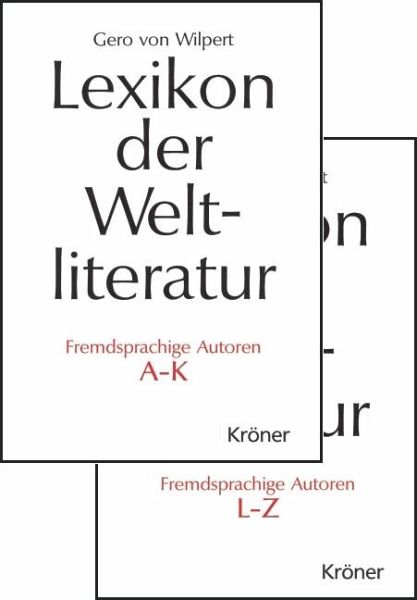 Lexikon der Weltliteratur - Fremdsprachige Autoren (eBook, PDF)