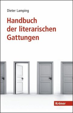 Handbuch der literarischen Gattungen (eBook, PDF)