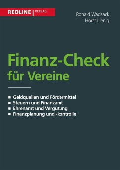Finanz-Check für Vereine (eBook, ePUB) - Wadsack, Ronald; Lienig, Horst