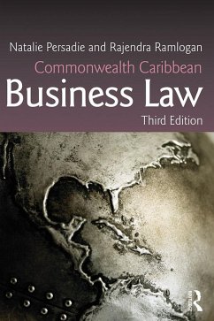 Commonwealth Caribbean Business Law (eBook, PDF) - Persadie, Natalie; Ramlogan, Rajendra