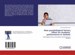How psychological factors effect on students¿ performance in statistic - Sepehrian Azar, Firouzeh