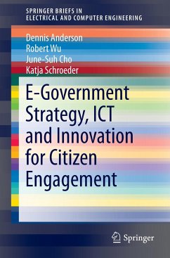 E-Government Strategy, ICT and Innovation for Citizen Engagement - Anderson, Dennis;Wu, Robert;Cho, June-Suh