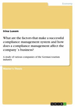 What are the factors that make a successful compliance management system and how does a compliance management affect the company´s business? - Luxem, Irina