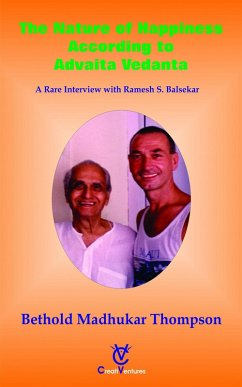 Cover The Nature of Happiness According to Advaita Vedanta (eBook, ePUB)