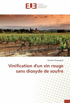 Vinification d'un vin rouge sans dioxyde de soufre - Chassignol, Vincent